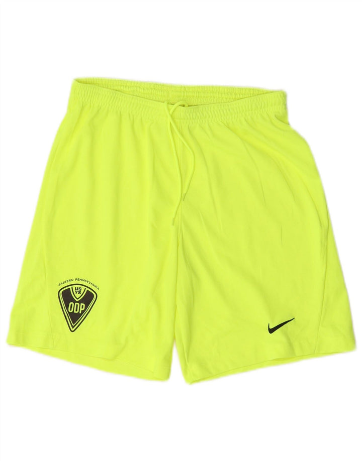 Męskie spodenki sportowe Nike, małe, zielone, poliestrowe