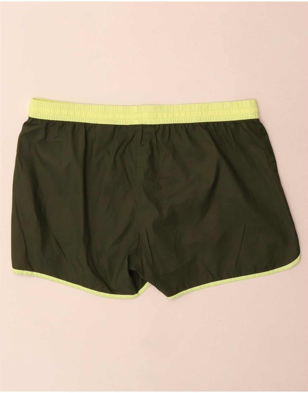 Damskie spodenki sportowe Reebok UK 16, duże, khaki, poliester