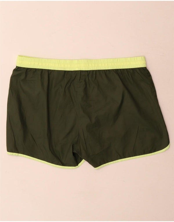 Damskie spodenki sportowe Reebok UK 16, duże, khaki, poliester