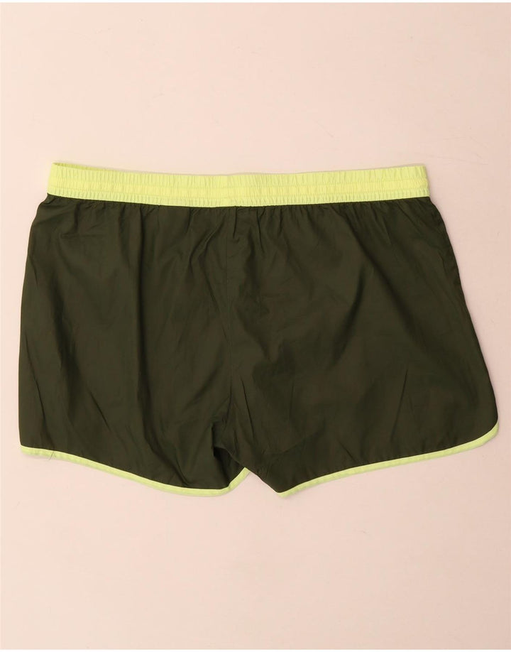Damskie spodenki sportowe Reebok UK 16, duże, khaki, poliester