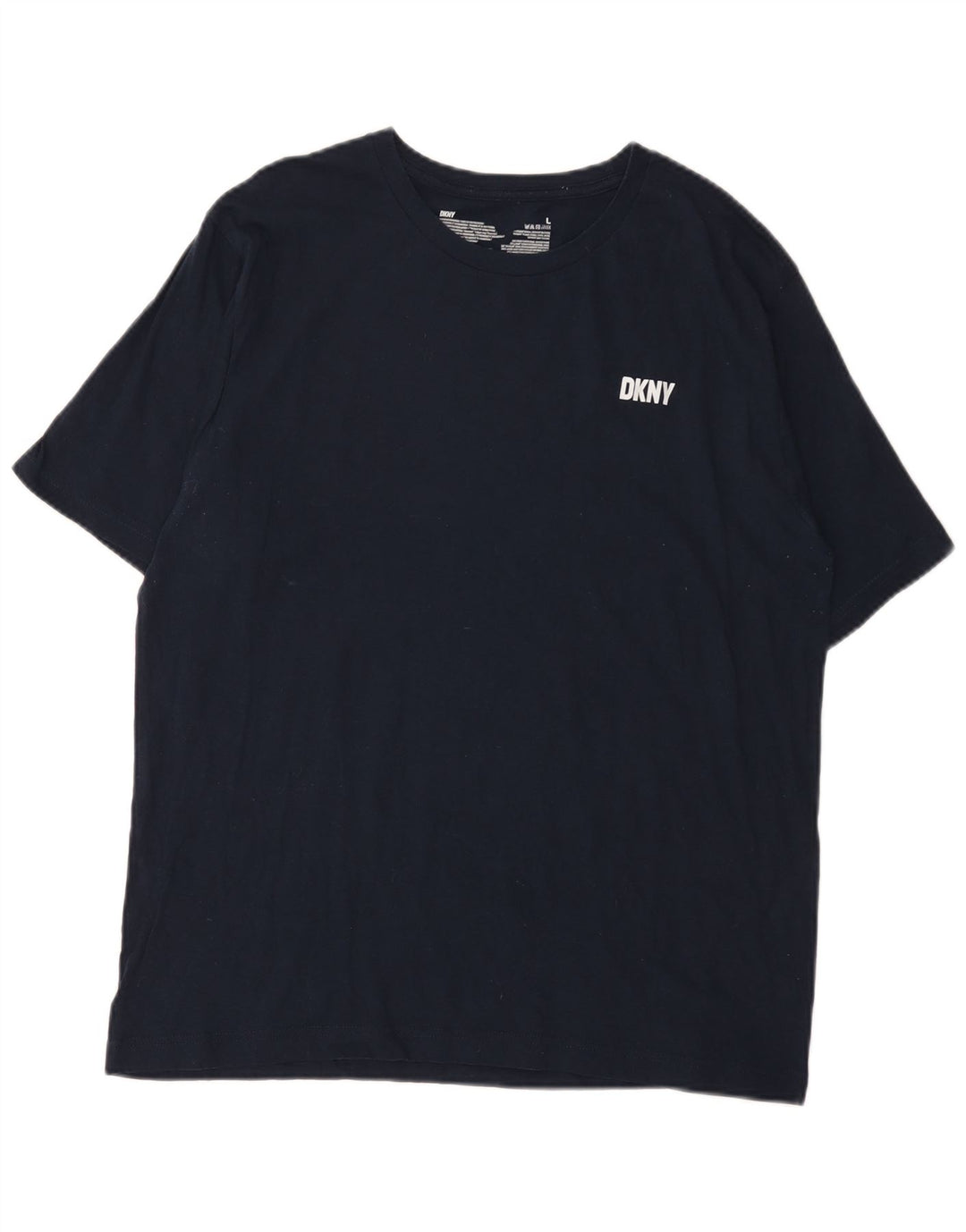 T-shirt męski Dkny, duży, granatowy, bawełniany