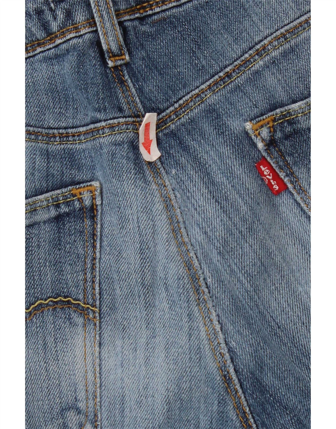 Damskie jeansy Levi's Bootcut W32 L32 Niebieskie bawełniane