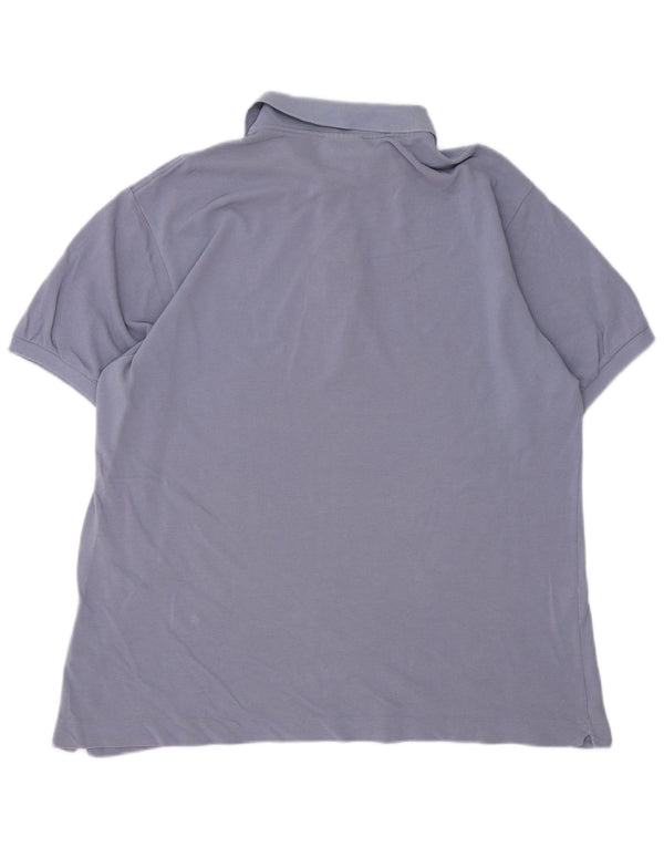 Męska koszulka polo Lacoste, rozmiar 6 XL, fioletowa bawełna