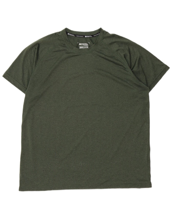 Męski T-shirt Mountain Warehouse IsoCool XL, zielony