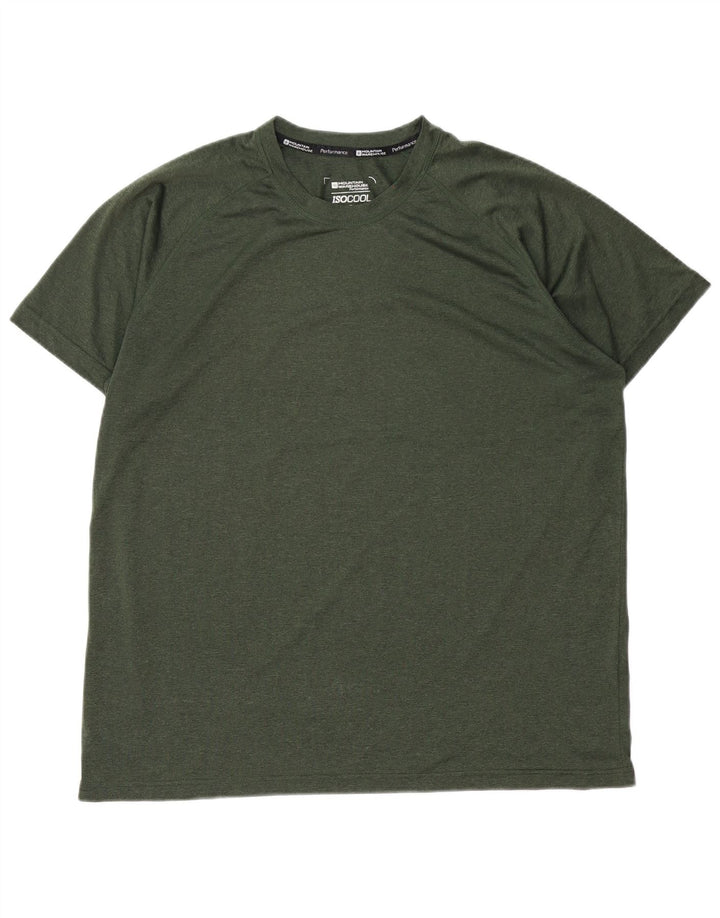 Męski T-shirt Mountain Warehouse IsoCool XL, zielony