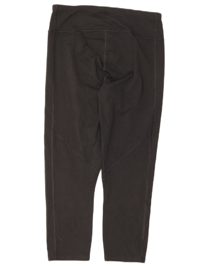 PUMA Womens Capri Leggings UK 14 Large  Black