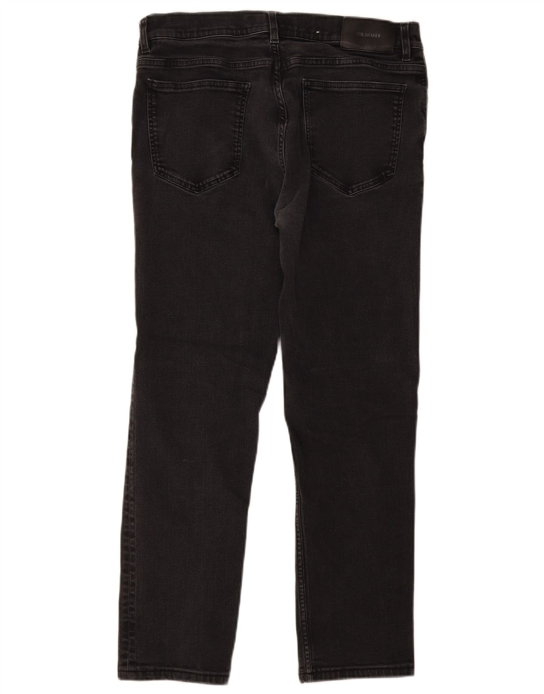Męskie jeansy typu slim Trussardi W34 L28 Szara bawełna