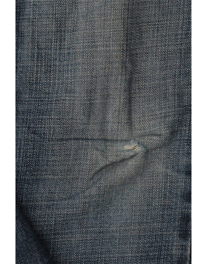 Damskie proste dżinsy Levi's W30 L30 Granatowa bawełna