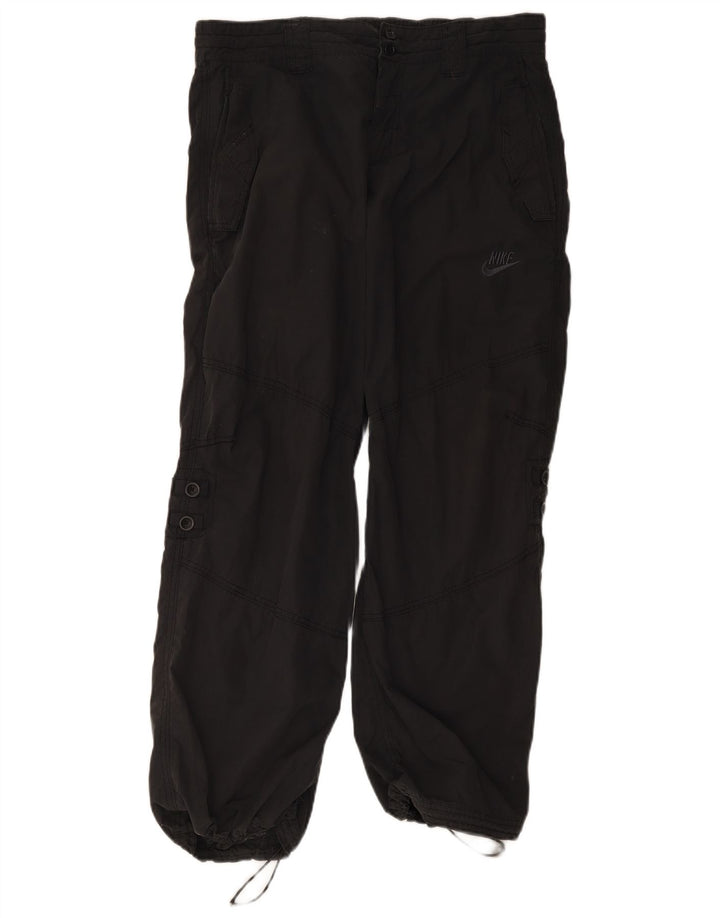 Spodnie damskie Nike Joggers Cargo UK 16 Large W34 L30 Czarny poliester