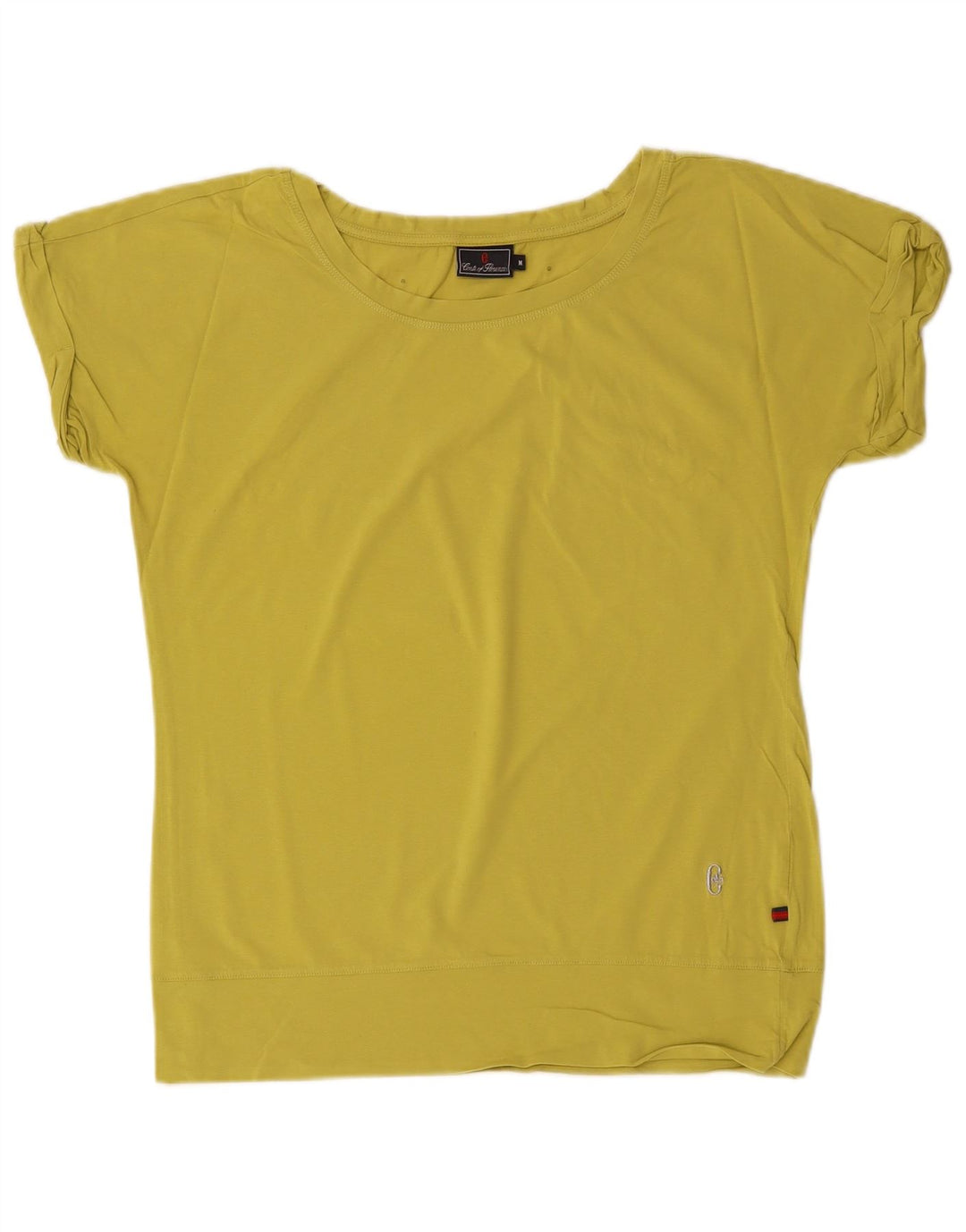 T-shirt damski CONTE OF FLORENCE Top UK 14, średnia bawełna khaki