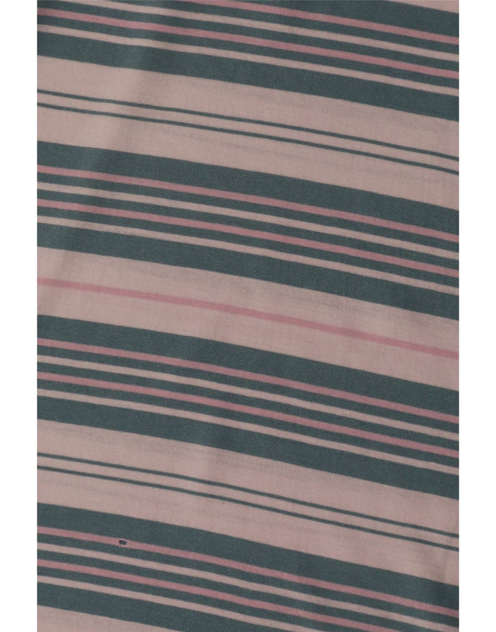 T-shirt męski Fat Face, bawełniany, w średnie niebieskie paski