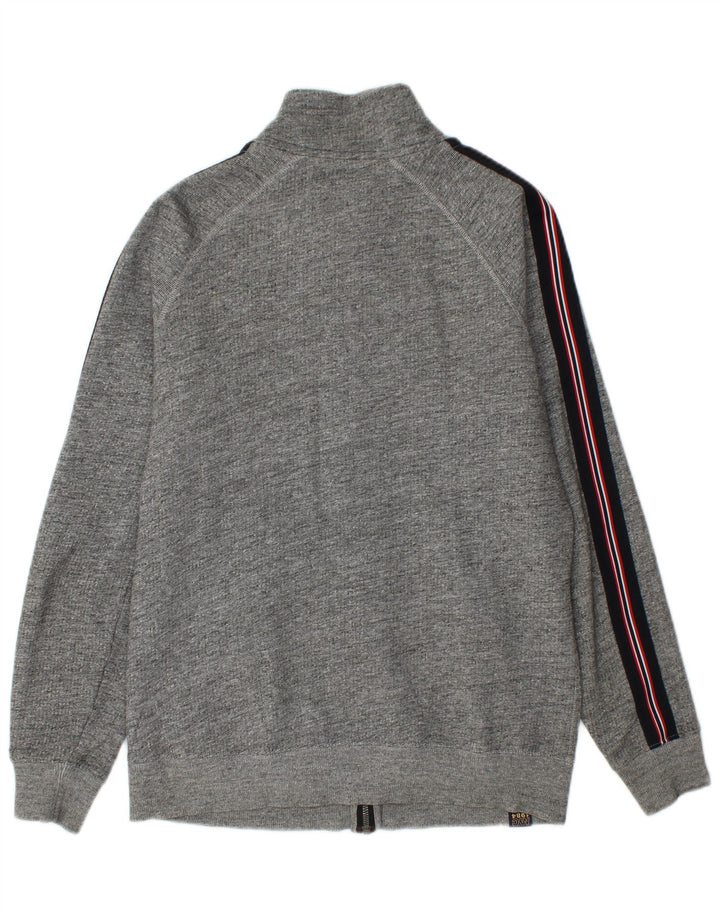 SUPERDRY Męska kurtka dresowa, bawełniana, w kolorze średniej szarości