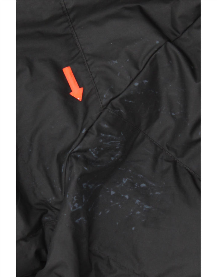 Chłopięca wyściełana kurtka z kapturem i kapturem Nike 13-14 lat XL, czarna, poliestrowa