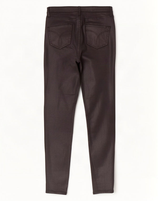 Damskie spodnie Skinny Casual Calvin Klein W26 L28 Czarne