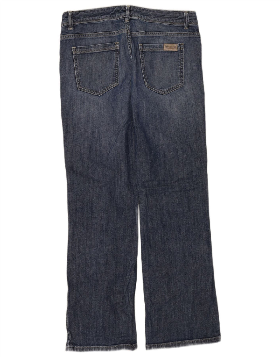 MARKS & SPENCER damskie autografy z bootcut jeansami UK 10 Small W28 Blue Cotton