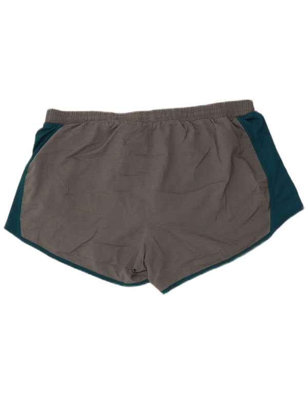 Męskie spodenki sportowe Under Armour Heat Gear XL, szary, kolorowy poliester