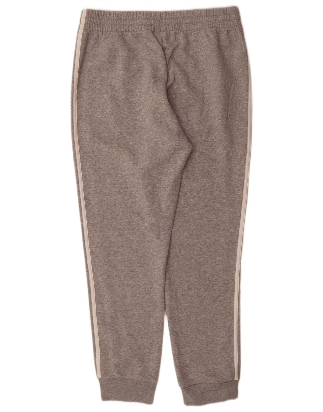 Męskie spodnie dresowe Adidas, duże, szare, bawełniane