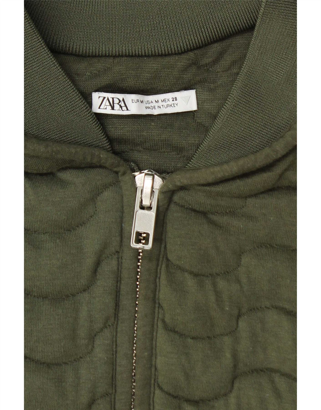 Damska kurtka bomberka Zara UK 14, średni khaki
