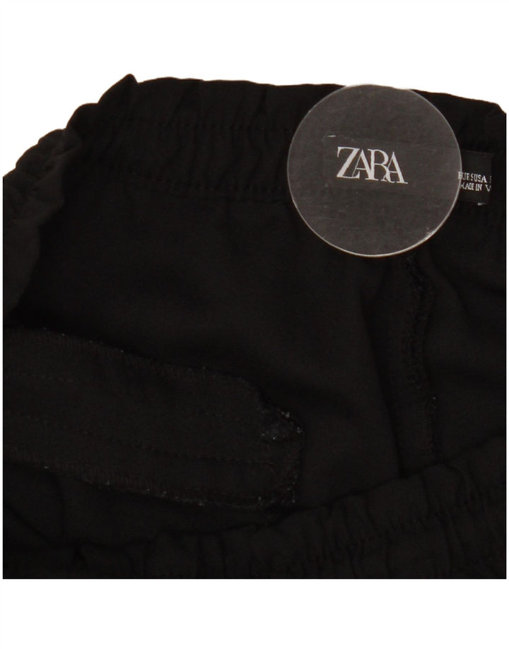 Spodnie damskie Zara Slim Chino małe W26 L26 czarne