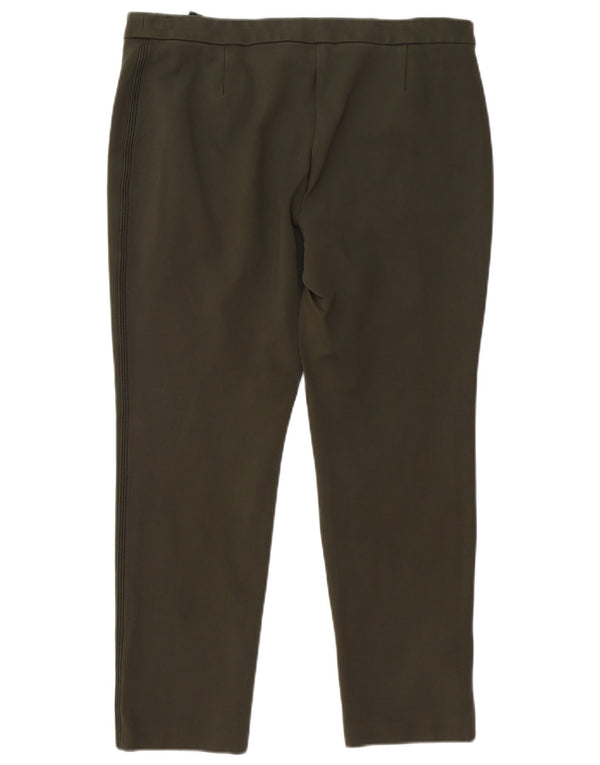 Krótkie spodnie damskie Marks & Spencer UK 14, duże W34 L26 Khaki