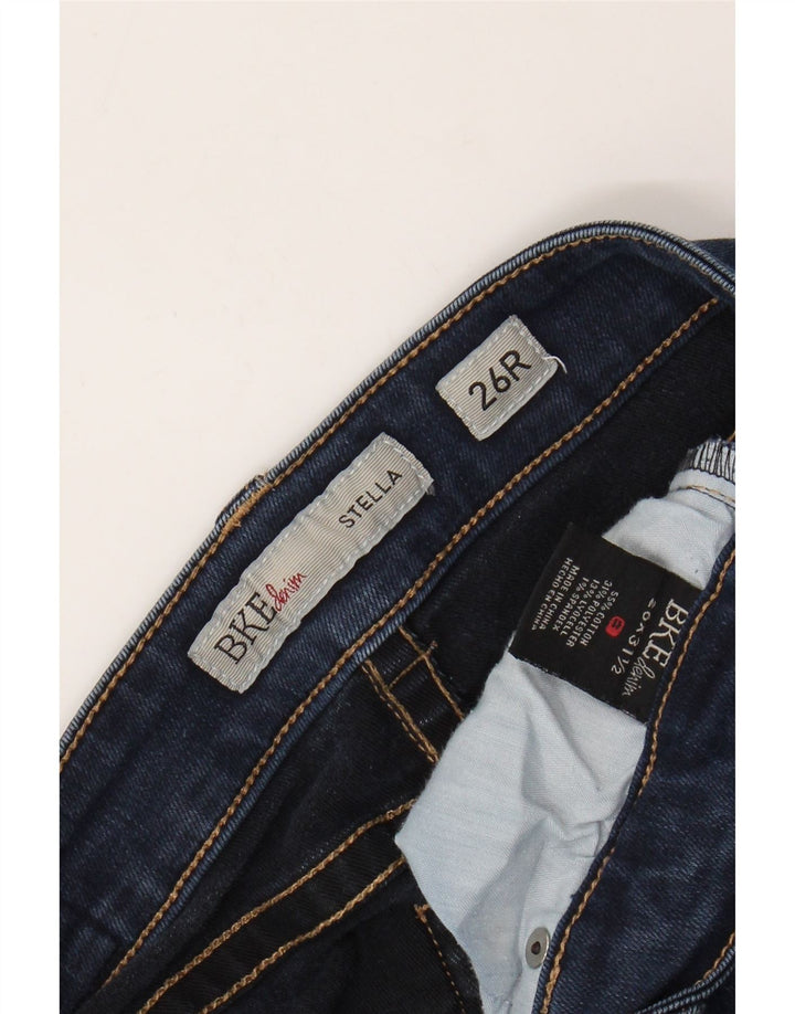 BKE Damskie jeansy Skinny Stella W26 L31 Niebieskie bawełniane