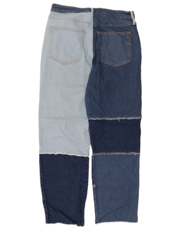 Damskie jeansy Hollister Vintage Straight US 7 Medium W28 L27 Niebieskie