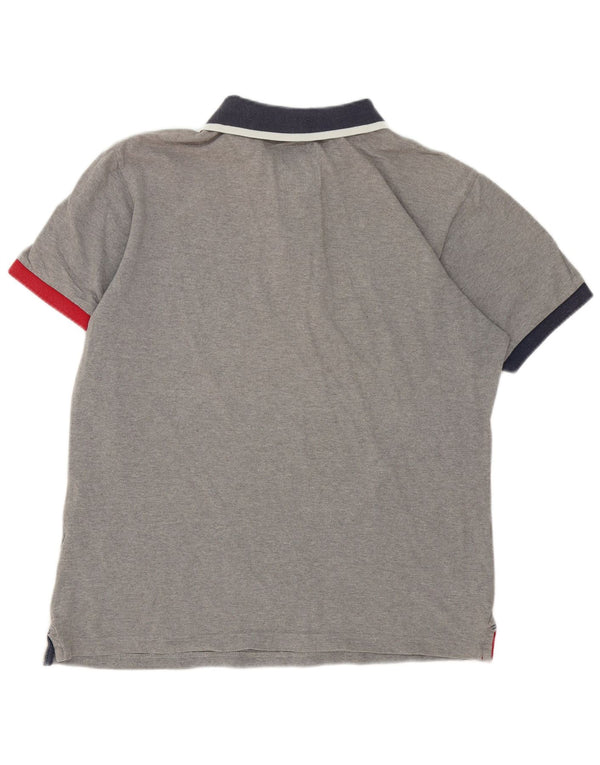 Męska koszulka polo do rugby North Sails XL, szara, bawełniana