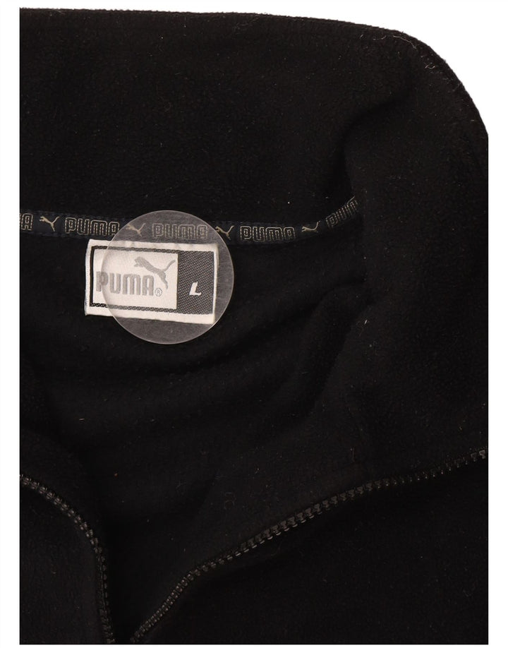 Męska kurtka polarowa Puma UK 40 duża czarna