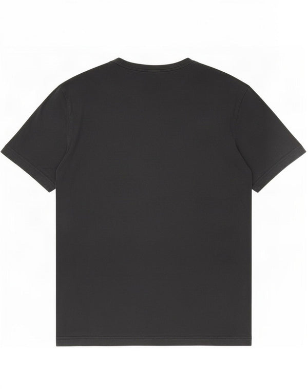 T-shirt męski Hugo Boss, średni czarny, bawełniany