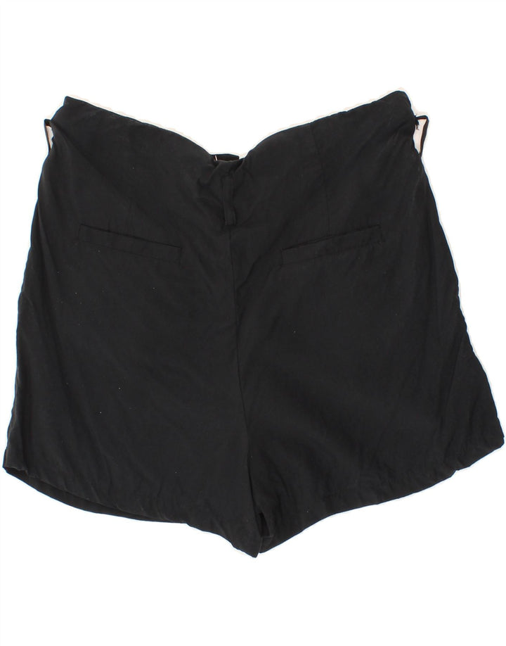 BENETTON Womens Pegged Chino Shorts IT 44 Medium W34  Black Modal Vintage Benetton and Second-Hand Benetton from Messina Hembry 