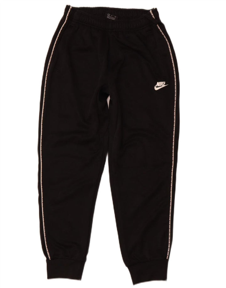 Damskie spodnie dresowe NIKE Joggers UK 8, małe, czarne, poliestrowe