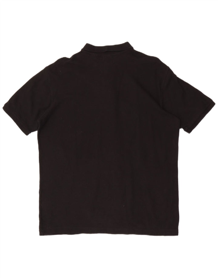 Męska koszulka polo Fila XL, czarna, bawełniana