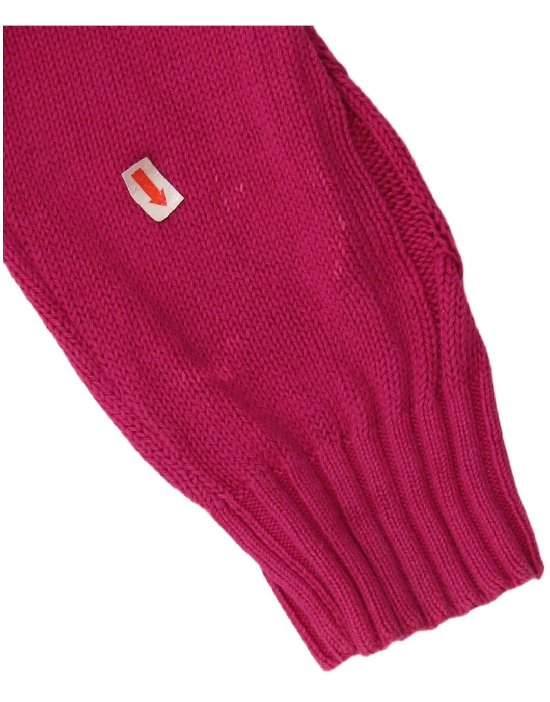 COLMAR Damski sweter typu Crop Oversize z okrągłym dekoltem UK 10 Small Pink