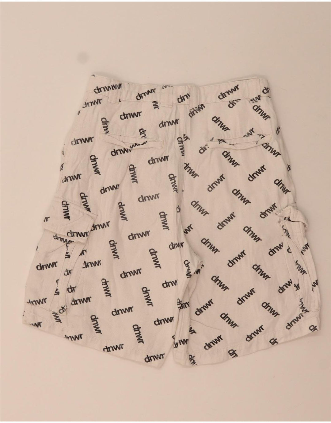 Męskie spodenki cargo Zara Graphic EU 38 Small W30 białe