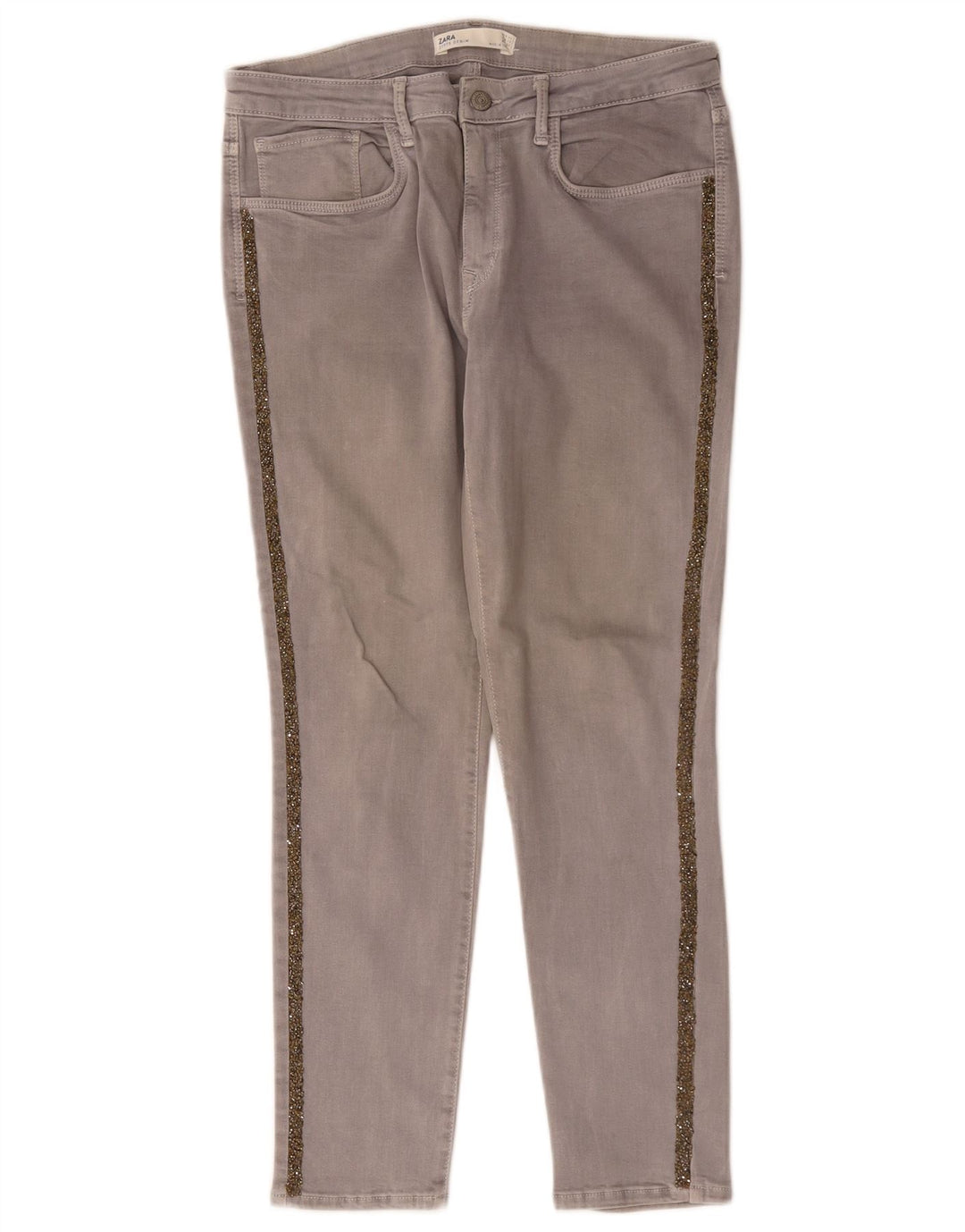 Dżinsy damskie Zara EU 44 XL W34 L27 szare