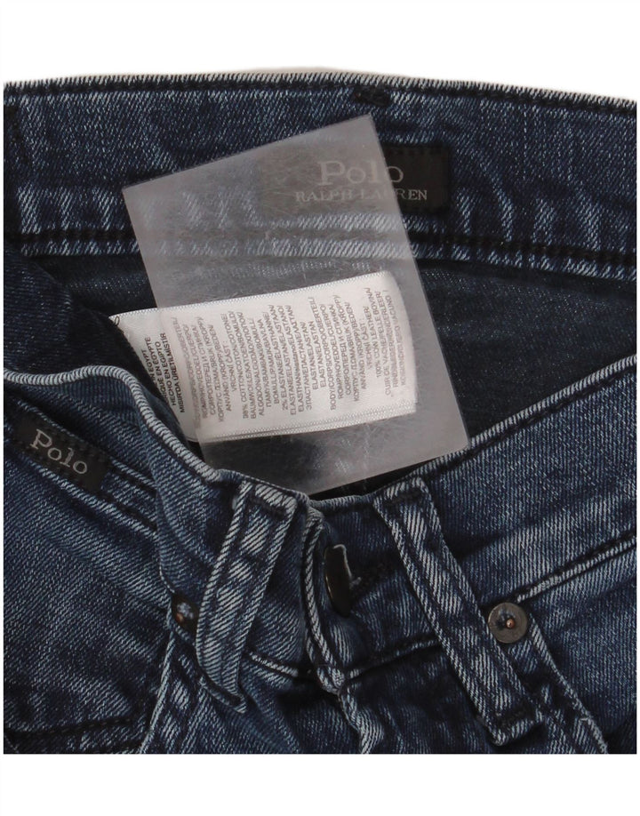 Męskie jeansy slim fit Ralph Lauren W30 L30 Niebieskie bawełniane