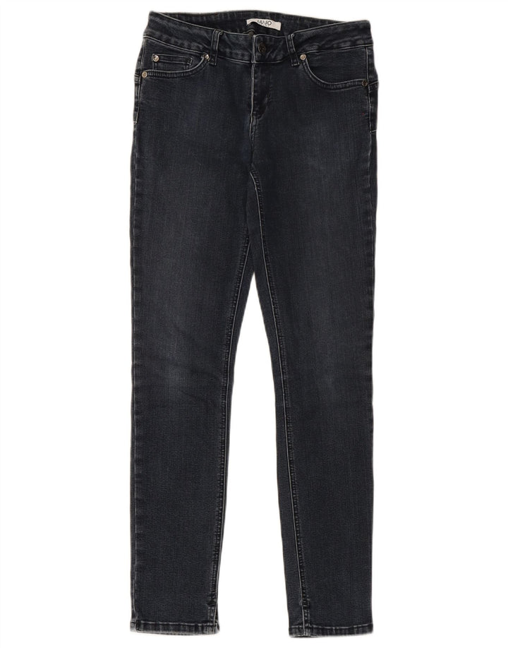 Damskie jeansy Liu Jo W28 L29 Granatowe