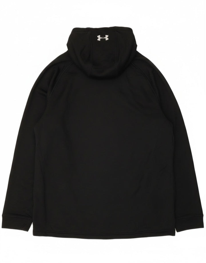 Męski sweter z kapturem i zamkiem Under Armour XL, czarny, poliestrowy