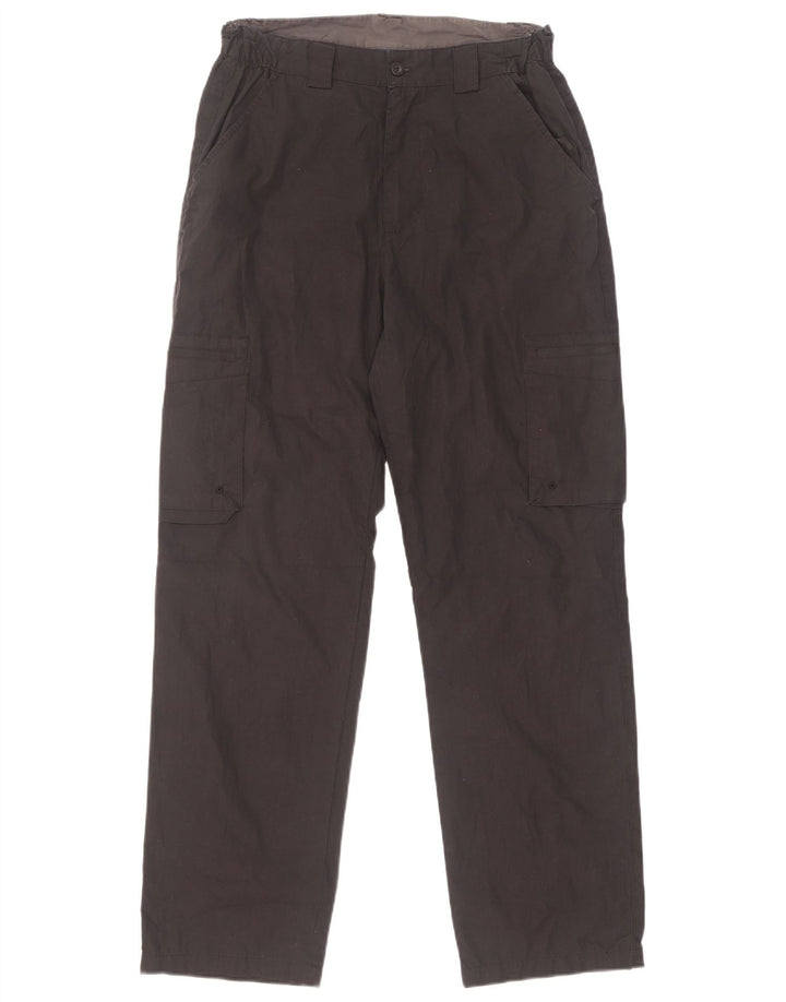 Damskie spodnie cargo Mountain Warehouse W30 L29, czarny poliester