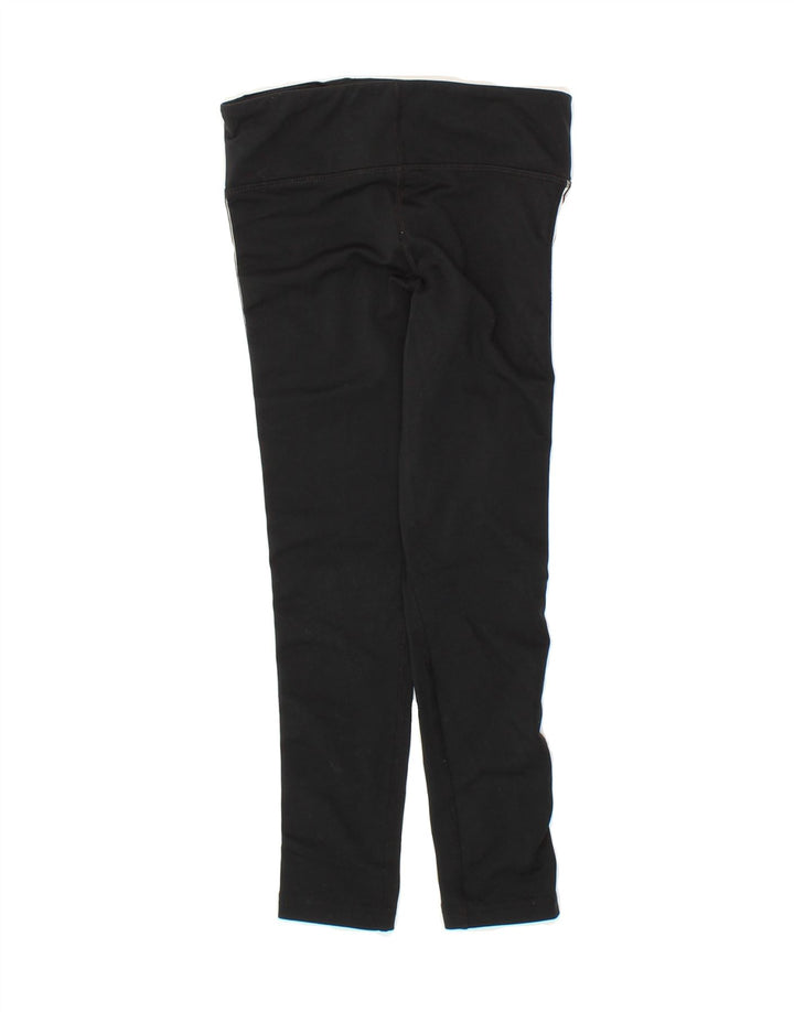 UMBRO Girls Graphic Leggings 6-7 Years Small Black Polyester Vintage Umbro and Second-Hand Umbro from Messina Hembry 