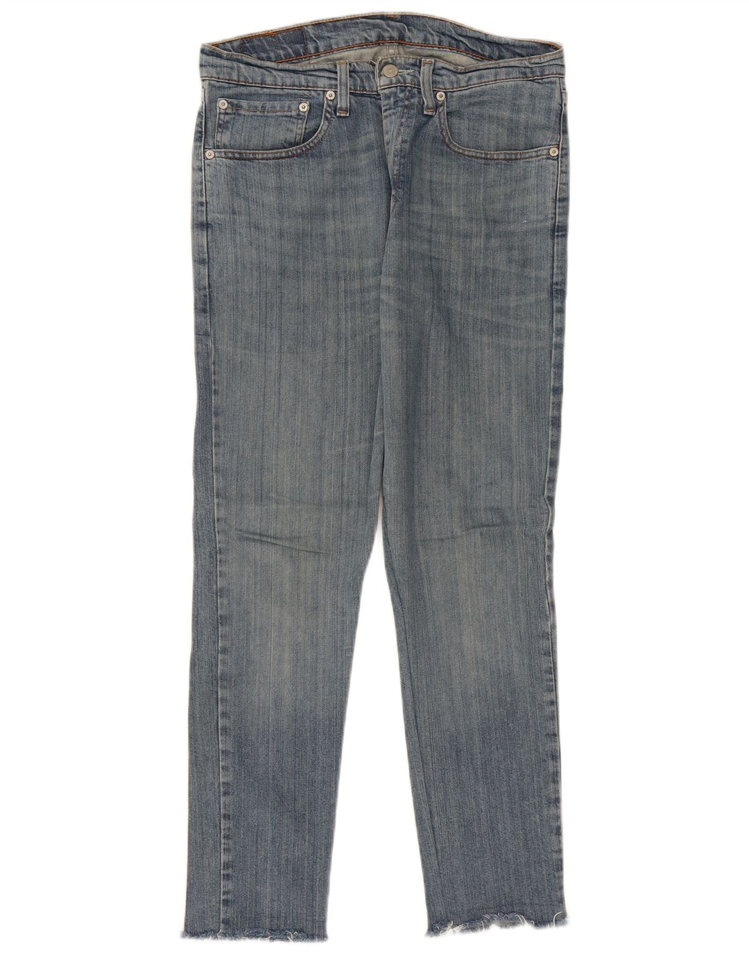 LEVI'S Womens 751 Slim Jeans W31 L29 Blue Cotton