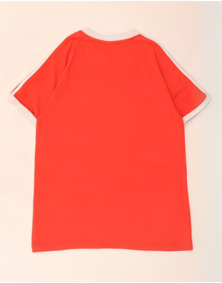 Adidas Męski T-shirt Top Średni Czerwony Bawełniany