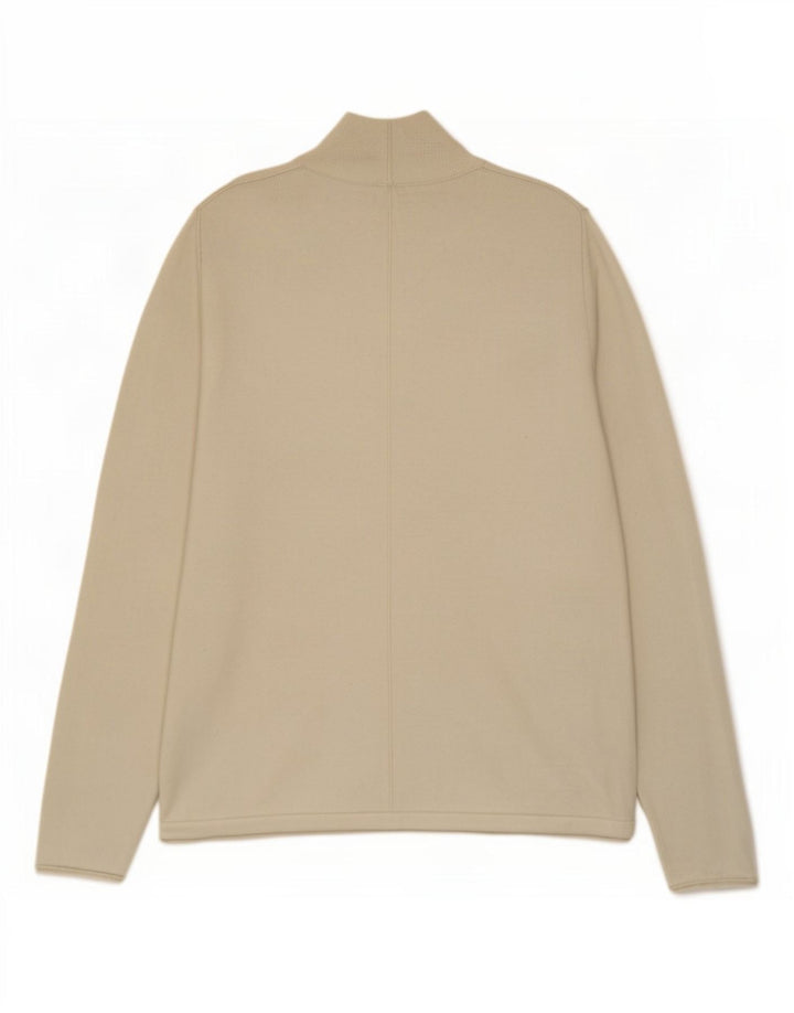 Whistle damski sweter z golfem UK 12 średni beż