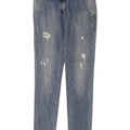 Damskie jeansy Trussardi w trudnej sytuacji W26 L31 Niebieski poliester