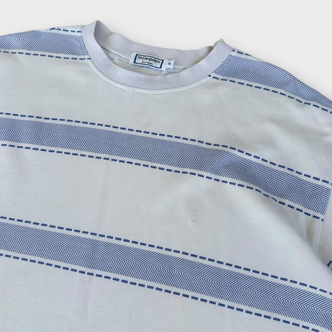 Vintage wzorzysta koszulka YSL - XL