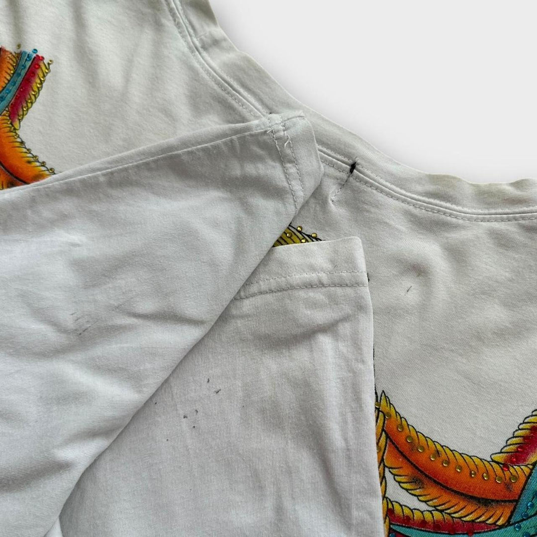 Koszulka z długim rękawem Christian Audigier Ed Hardy – średnia (pasuje jak XL)