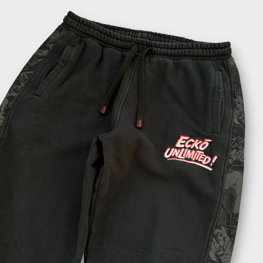 Joggery/spodnie dresowe Ecko Unltd - XL (elastyczne ze sznurkiem)
