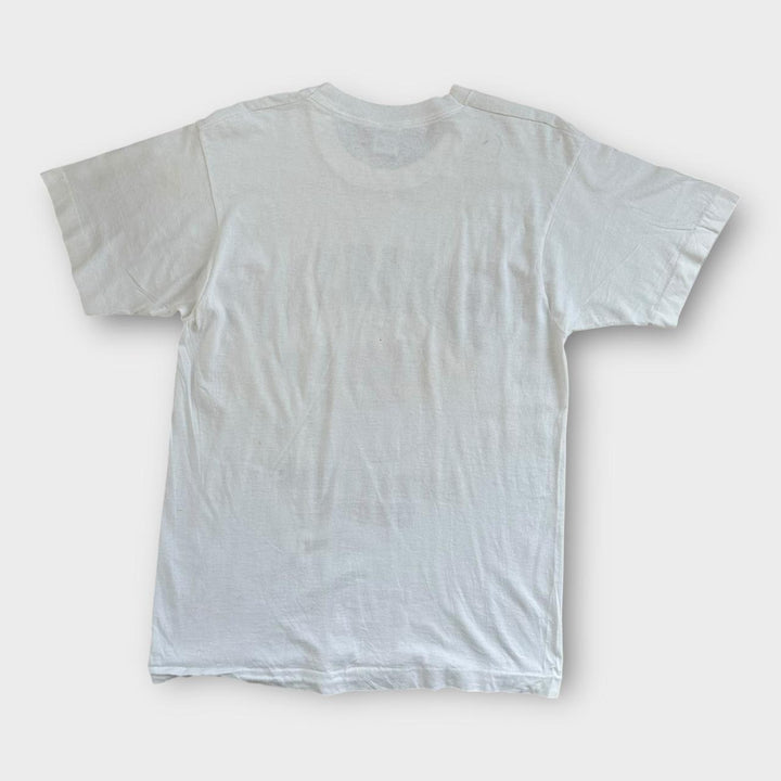 Koszulka z grafiką koszykówki w stylu vintage Kansas – duża