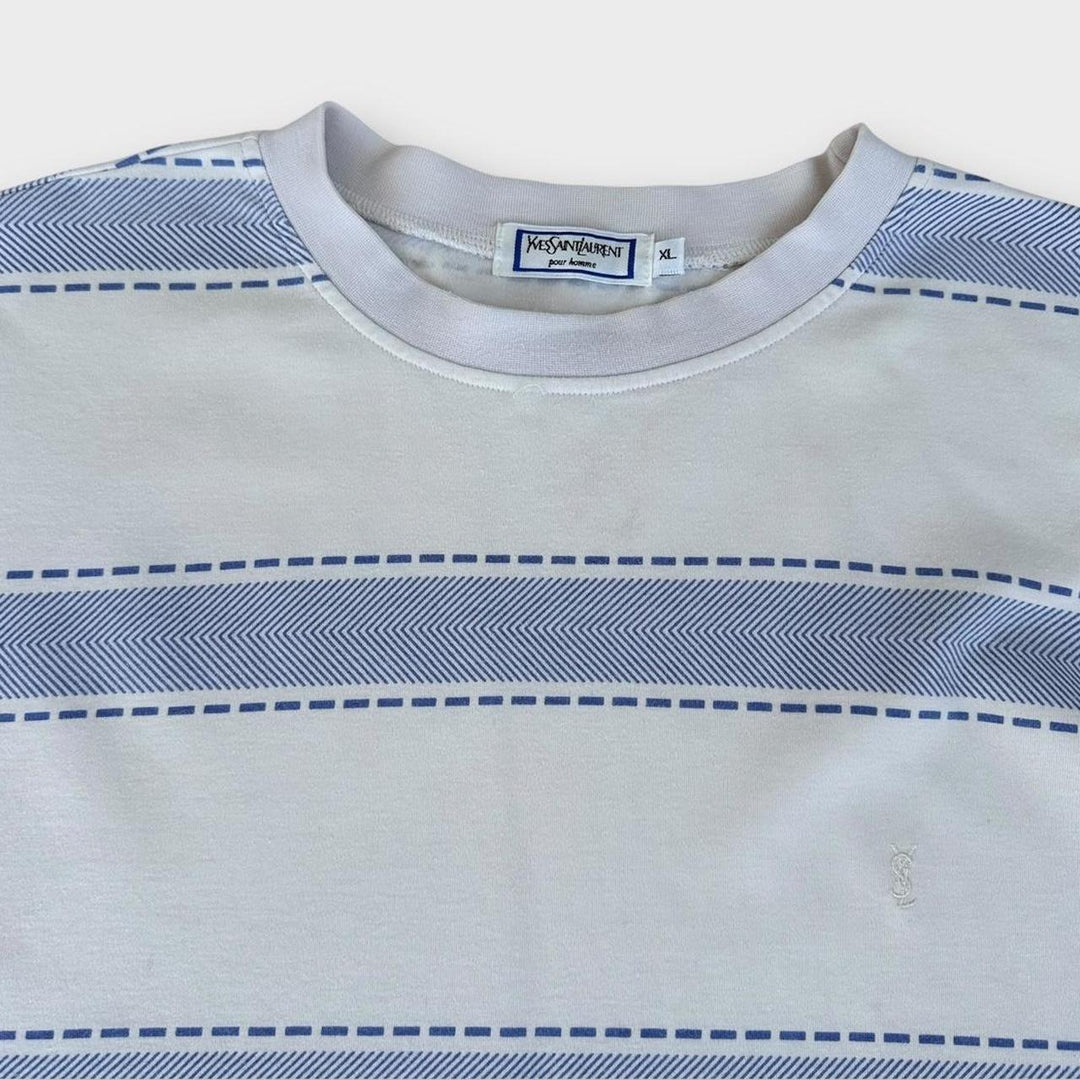 Vintage wzorzysta koszulka YSL - XL