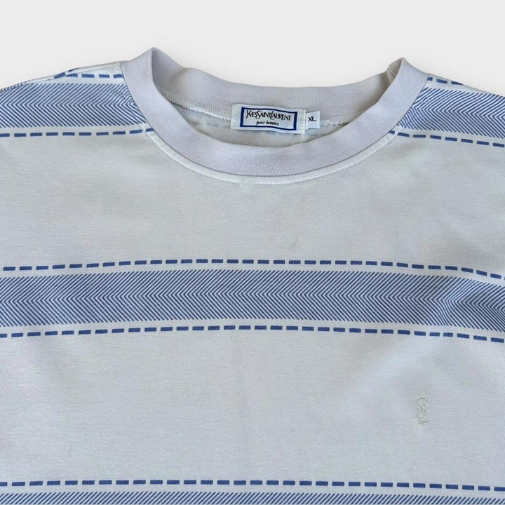 Vintage wzorzysta koszulka YSL - XL